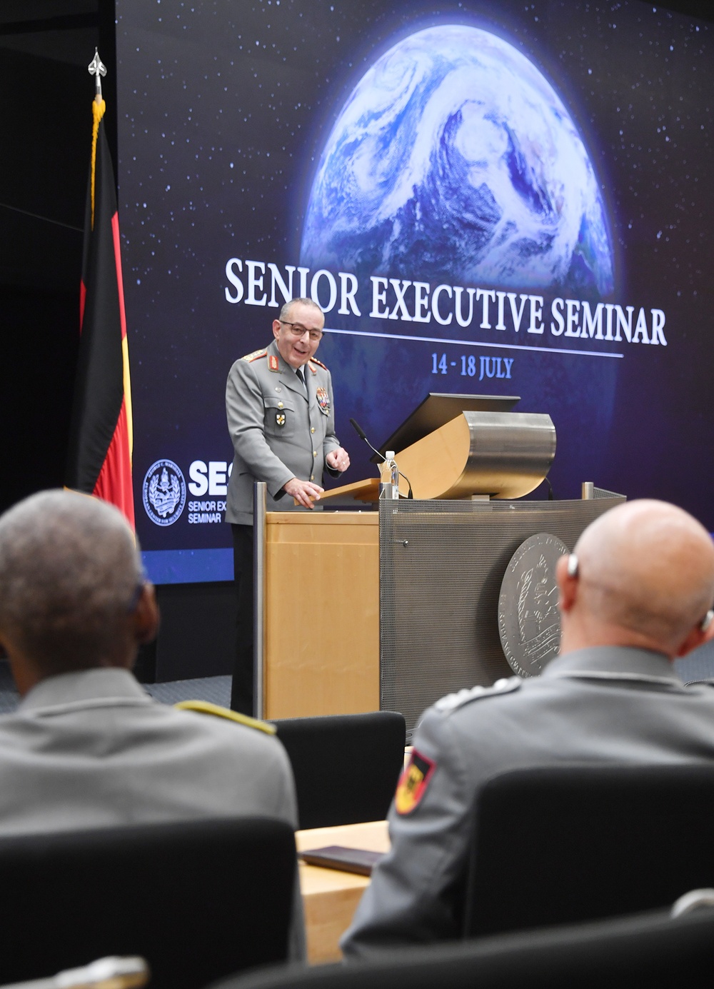 German Chief of Defence Visits the Marshall Center