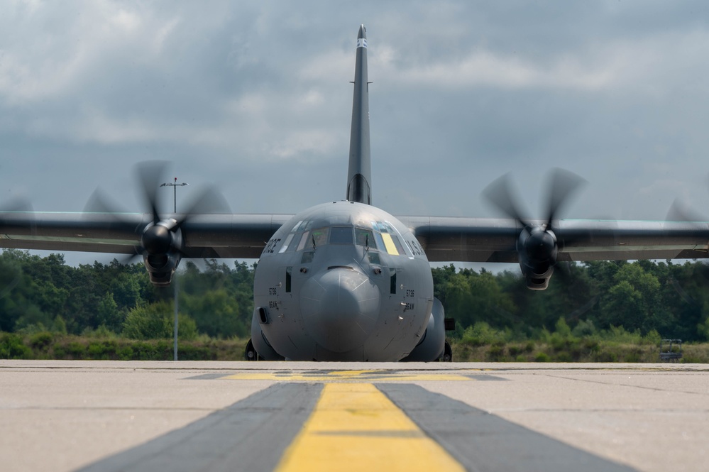 C-130J Super Hercules gains second wind after repairs at Ramstein