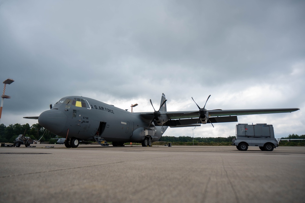 C-130J Super Hercules gains second wind after repairs at Ramstein