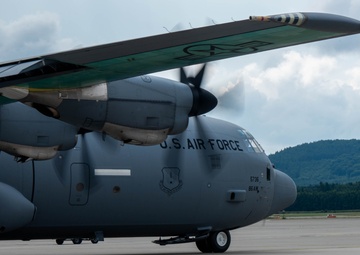 C-130J Super Hercules gains second wind after repairs at Ramstein