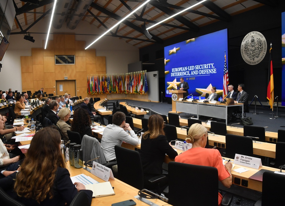 Marshall Center Debuts New Course Supporting European-Led Defense