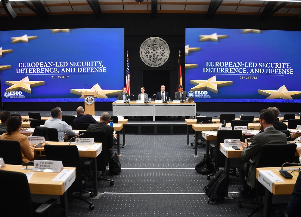 Marshall Center Debuts New Course Supporting European-Led Defense