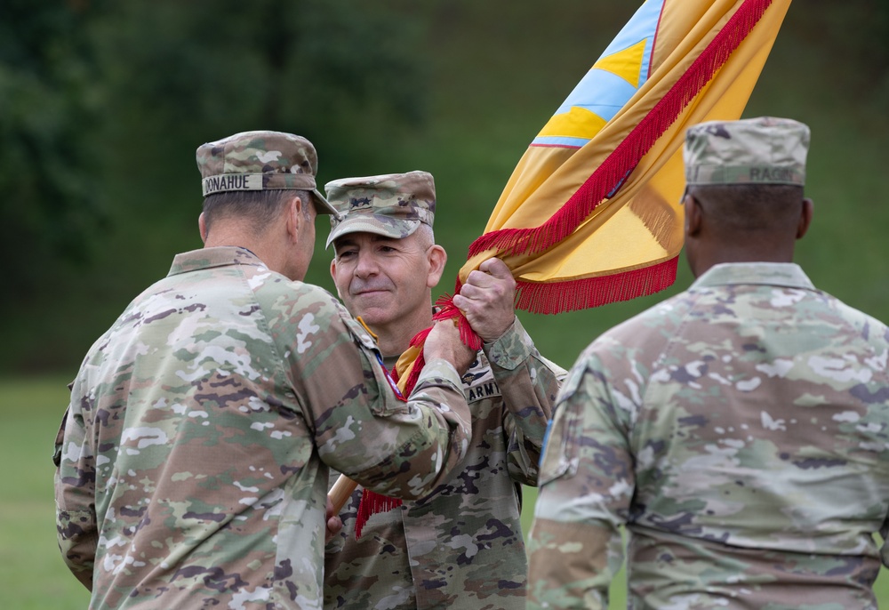 21st Theater Sustainment Command Change of Command Ceremony 2025