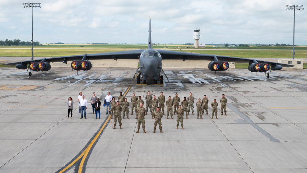 Major Stefan Choquette Assumes Command of 5th Comptroller Squadron at Minot AFB