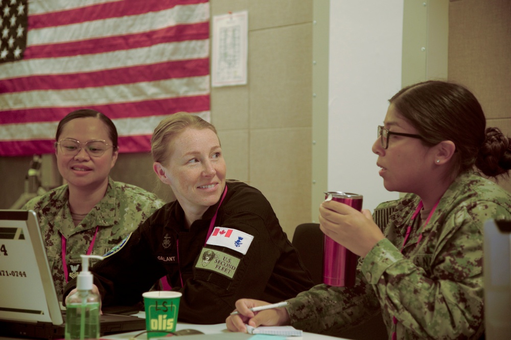 U.S. 2nd Fleet Maritime Operations Team Supports Large Scale Exercise 2025