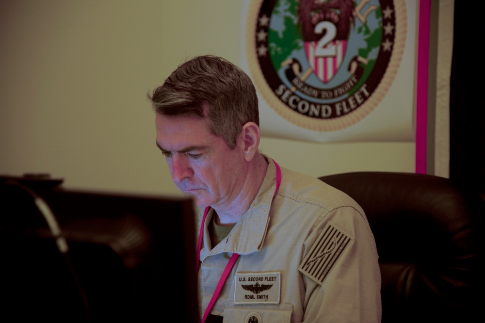 U.S. 2nd Fleet Maritime Operations Team Supports Large Scale Exercise 2025