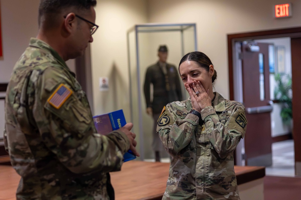 22nd Mobile Public Affairs Detachment Change Of Command Ceremony