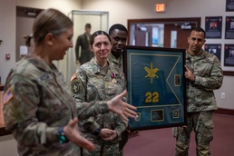 22nd Mobile Public Affairs Detachment Change Of Command Ceremony