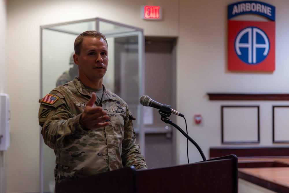 22nd Mobile Public Affairs Detachment Change Of Command Ceremony