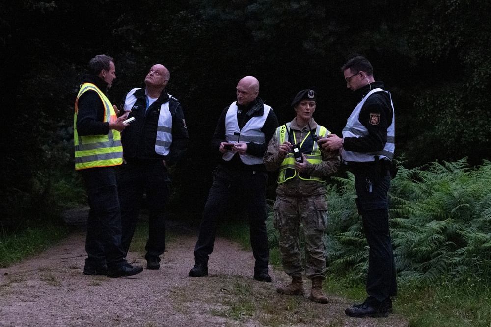 U.S. Air Force and Polizei Strengthen Ties in Joint Drone Exercise