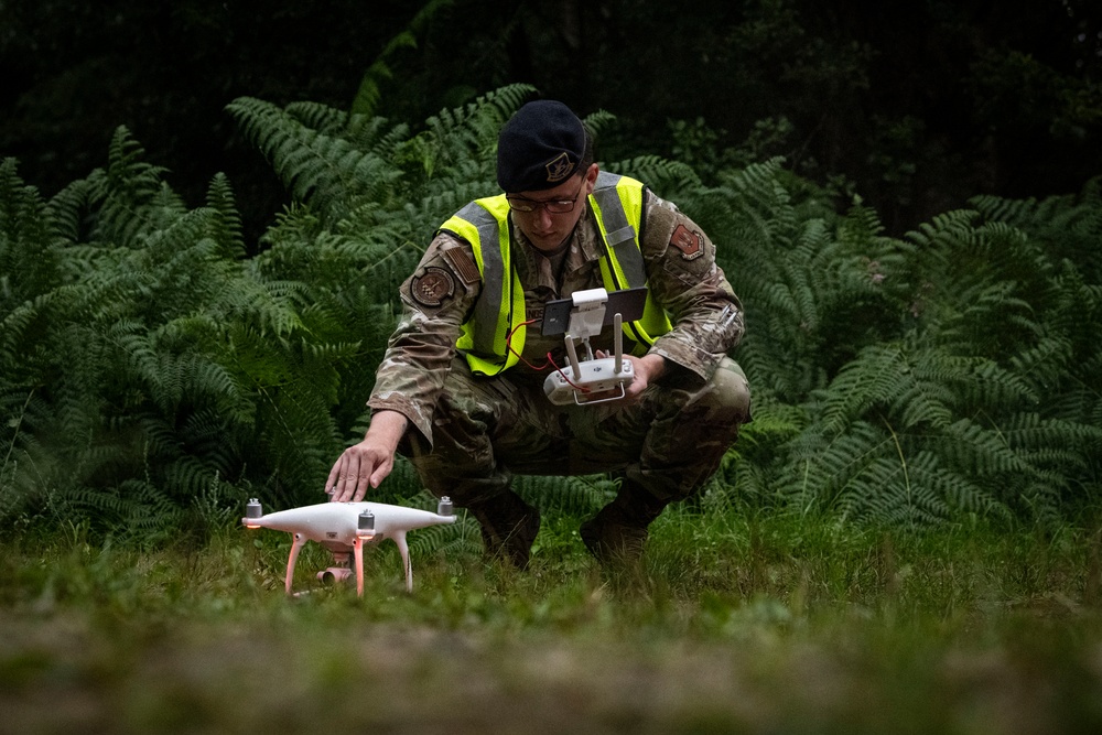 U.S. Air Force and Polizei Strengthen Ties in Joint Drone Exercise