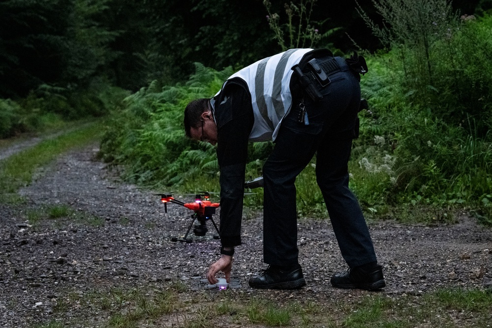 U.S. Air Force and Polizei Strengthen Ties in Joint Drone Exercise