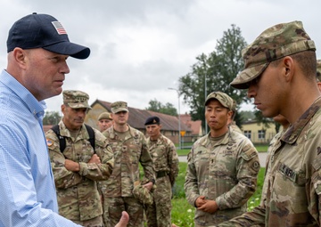 U.S. Ambassador to NATO Views Army Drone Countering Capabilities