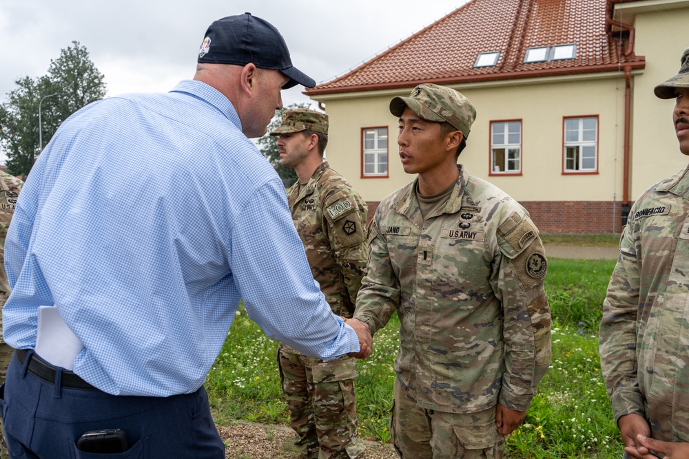 U.S. Ambassador to NATO Views Army Drone Countering Capabilities on the Eastern Flank
