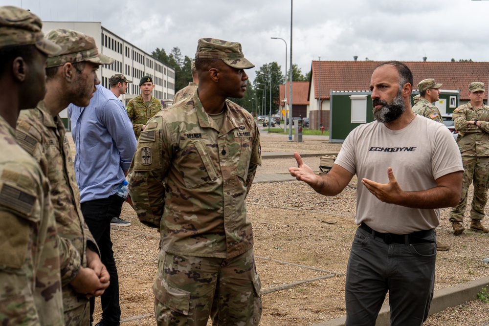U.S. Ambassador to NATO Views Army Drone Countering Capabilities on the Eastern Flank