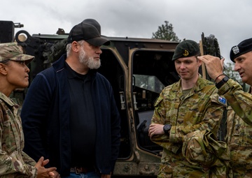 U.S. Ambassador to NATO Views Army Drone Countering Capabilities on the Eastern Flank
