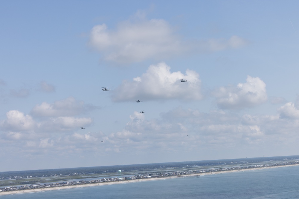 HMLA-167 conducts surge operations