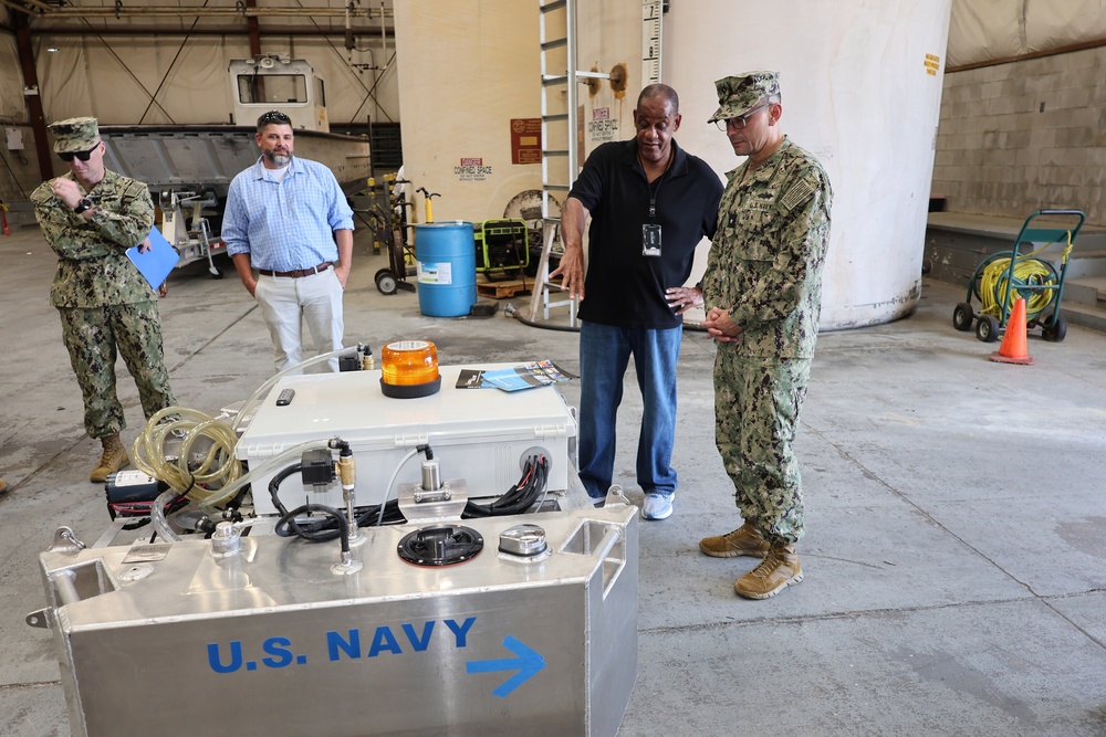 NAVFAC Mid-Atlantic Tests Smart Skimmer Tech to Enhance Navy’s Oil Spill Response
