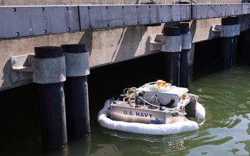 NAVFAC Mid-Atlantic Tests Smart Skimmer Tech to Enhance Navy’s Oil Spill Response