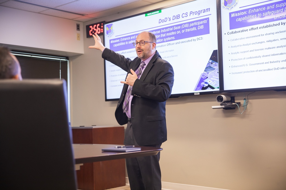 DC3 Hosts National Defense University's College of Information and Cyberspace