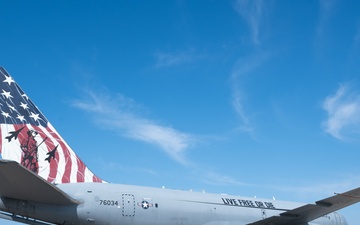 NH Flagship KC-46A Pegasus Takes 157th ARW Airmen to the Skies