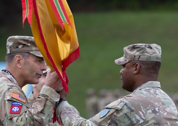 21st Theater Sustainment Command Change of Command Ceremony 2025