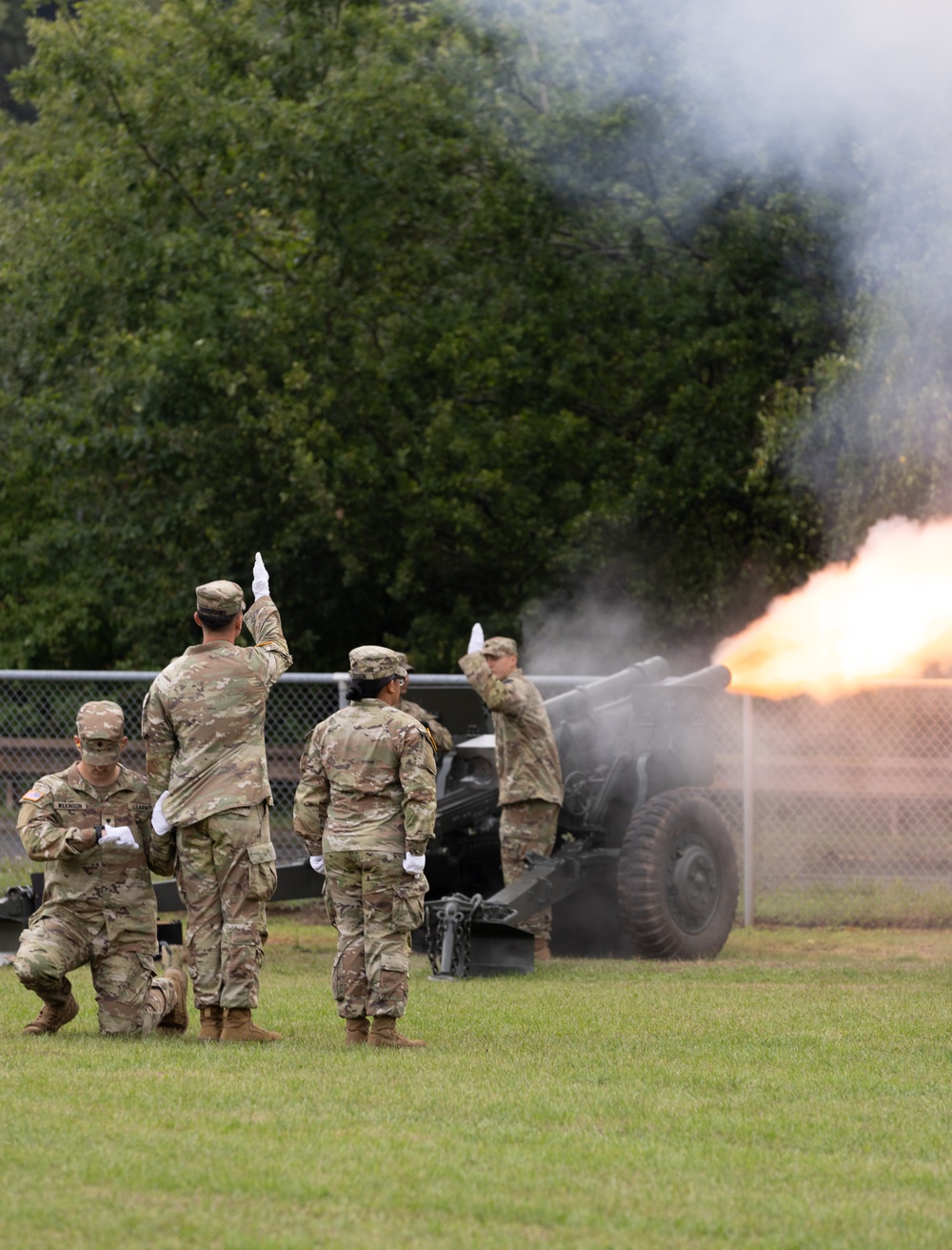 21st Theater Sustainment Command Change of Command Ceremony 2025