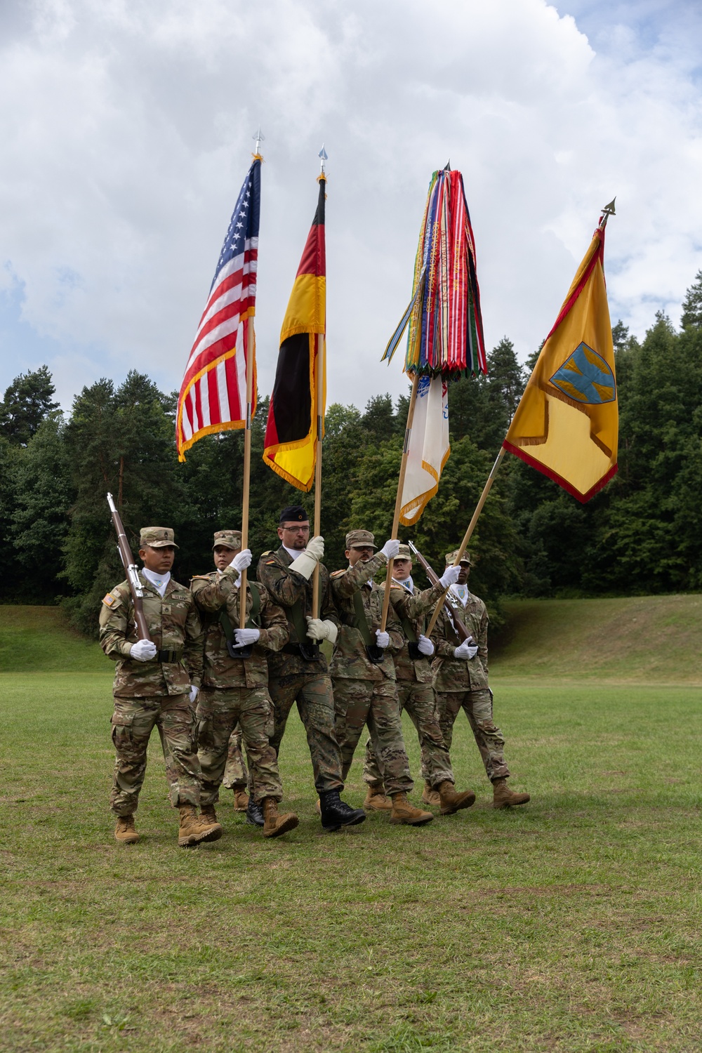 21st Theater Sustainment Command Change of Command Ceremony 2025