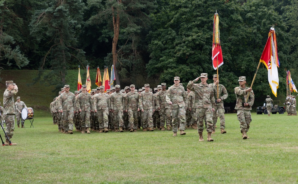 21st Theater Sustainment Command Change of Command Ceremony 2025