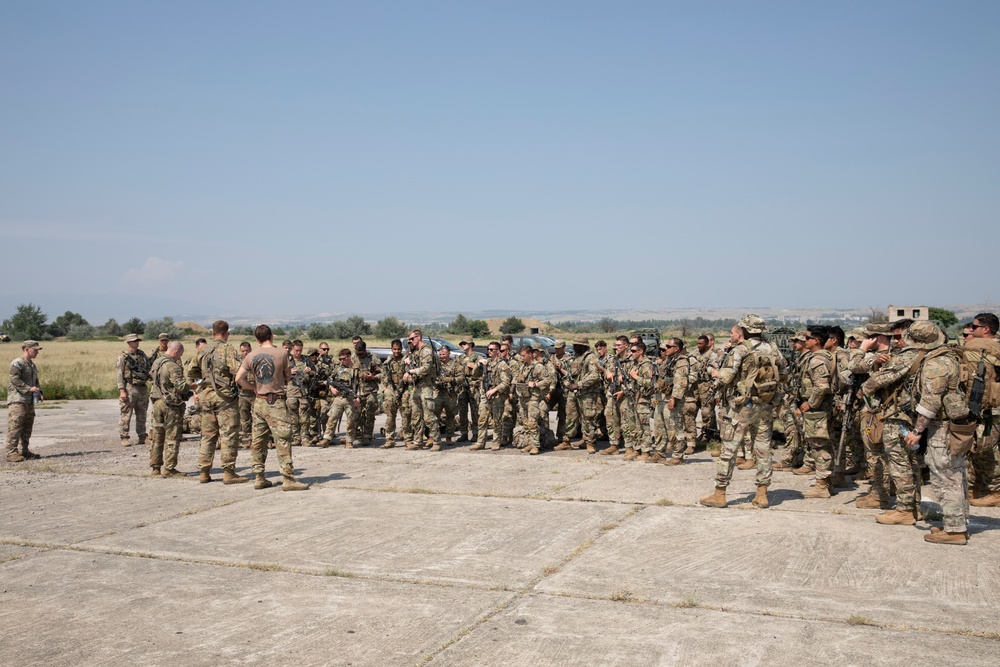 3-501st Aviation Supports Air Assault Prep for 173rd Airborne in Georgia