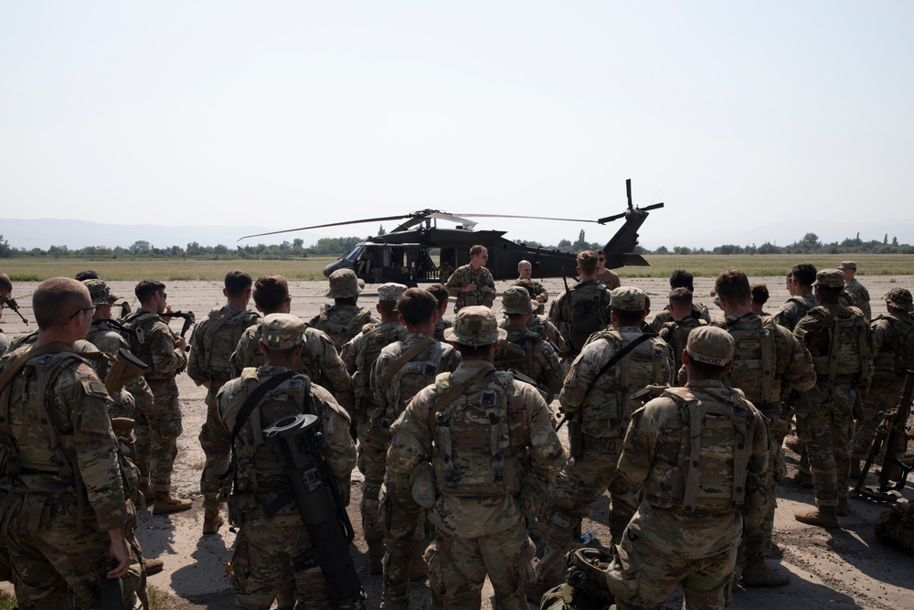 3-501st Aviation Supports Air Assault Prep for 173rd Airborne in Georgia