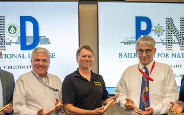 Golden milestone: TEA marks 50 years of Railroads for National Defense program
