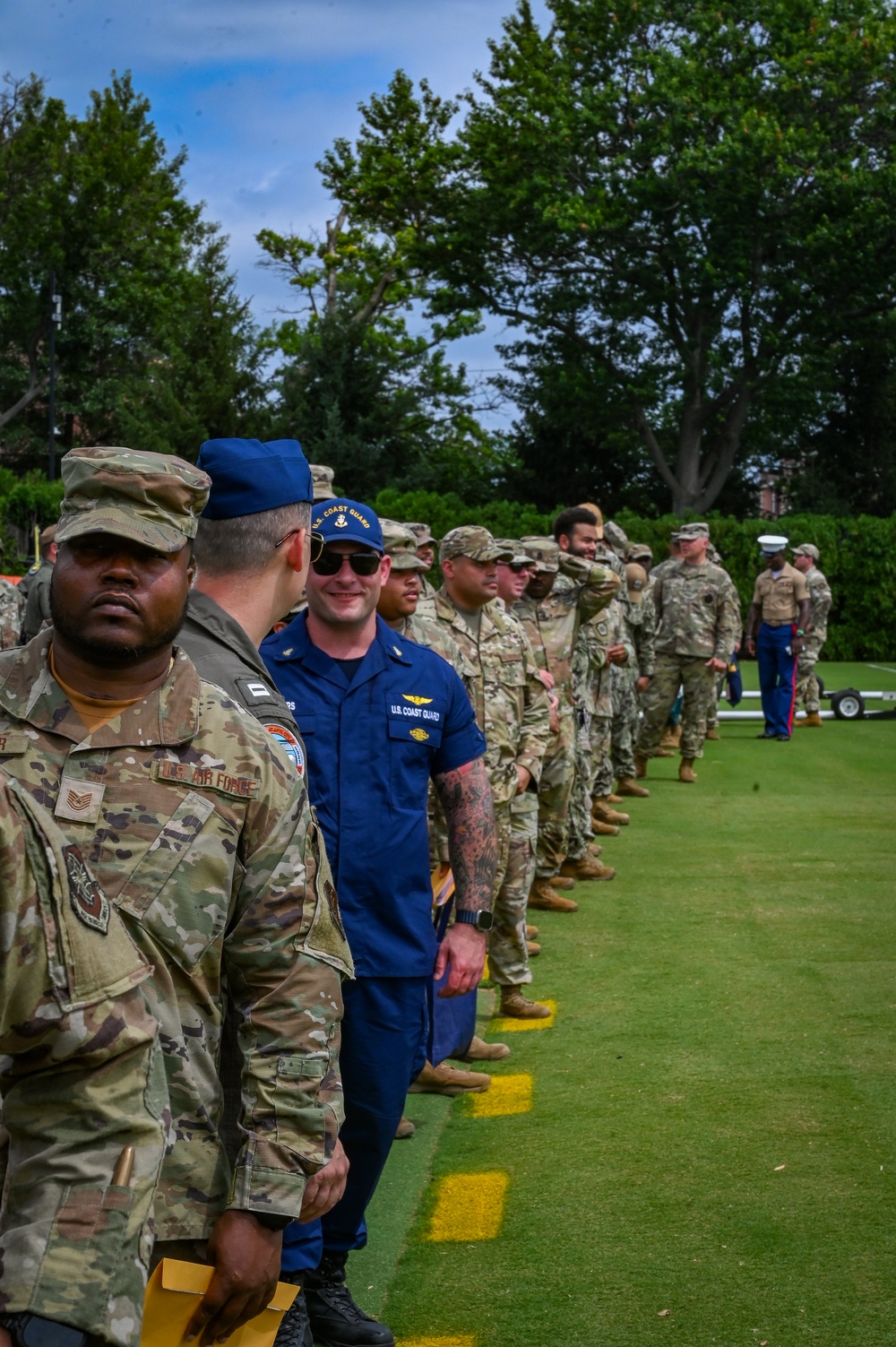 Camouflage and Community: Eagles Host Tri-State Troops for Military Appreciation Day
