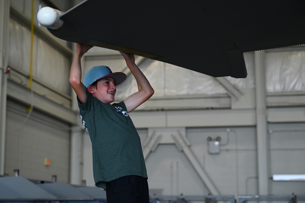 104th Fighter Wing hosts Amherst youth summer camp