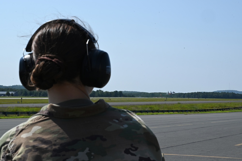 104th Fighter Wing hosts Amherst youth summer camp