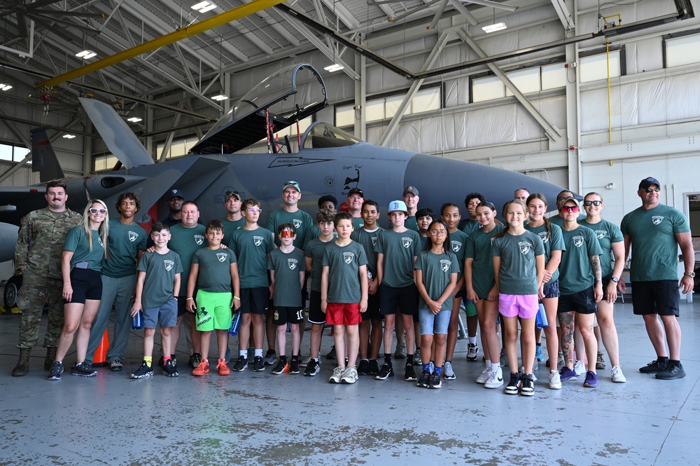 104th Fighter Wing hosts Amherst youth summer camp