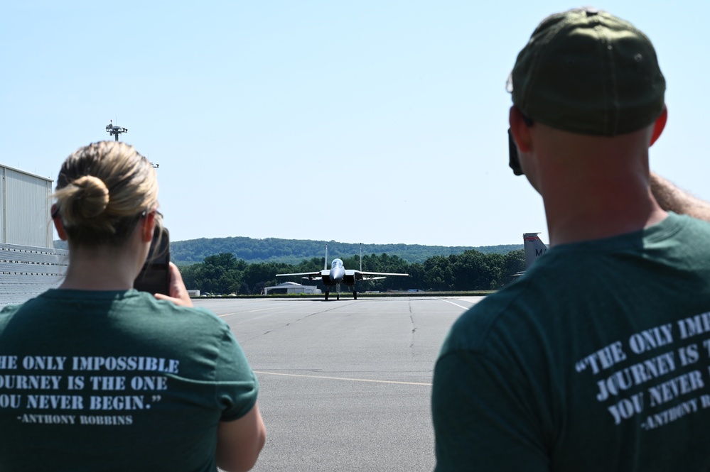 104th Fighter Wing hosts Amherst youth summer camp