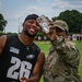 Camouflage and Community: Eagles Host Tri-State Troops for Military Appreciation Day