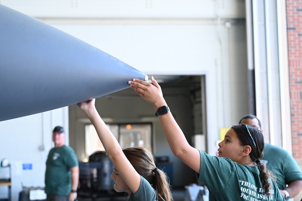 104th Fighter Wing hosts Amherst youth summer camp