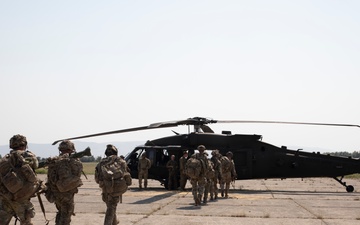 3-501st Aviation Supports Air Assault Prep for 173rd Airborne in Georgia