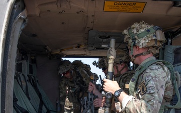 3-501st Aviation Supports Air Assault Prep for 173rd Airborne in Georgia