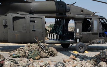 3-501st Aviation Supports Air Assault Prep for 173rd Airborne in Georgia