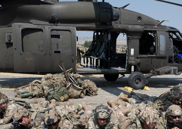 3-501st Aviation Supports Air Assault Prep for 173rd Airborne in Georgia