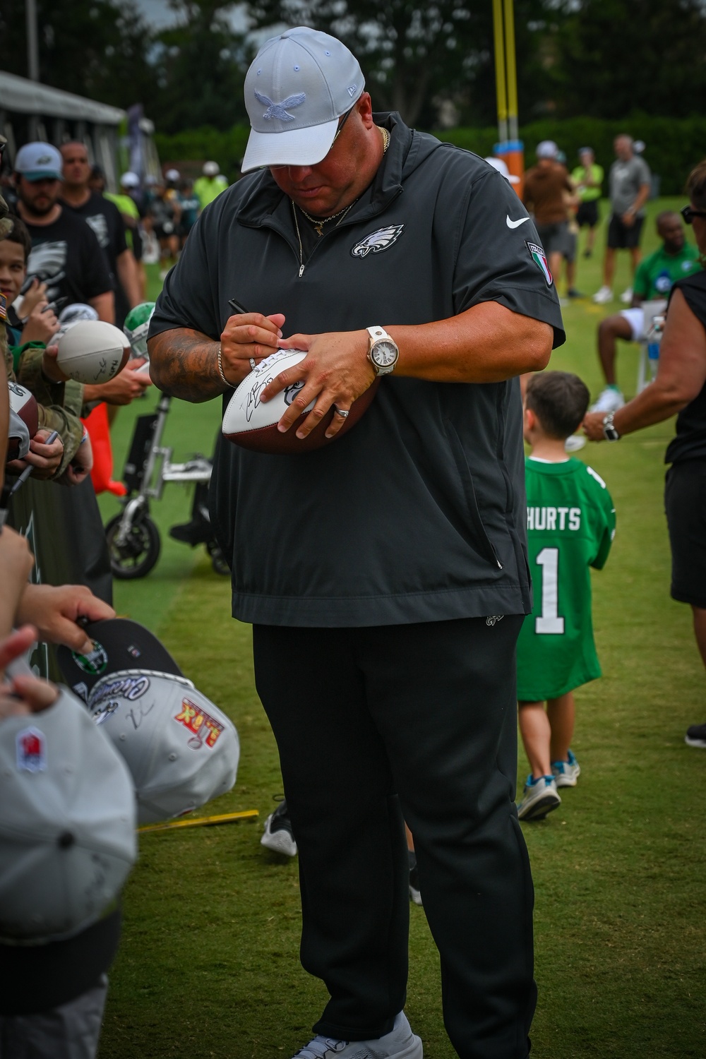 Camouflage and Community: Eagles Host Tri-State Troops for Military Appreciation Day
