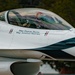 The Thunderbirds arrive at the Wyoming Air National Guard base