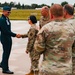 The Thunderbirds arrive at the Wyoming Air National Guard base