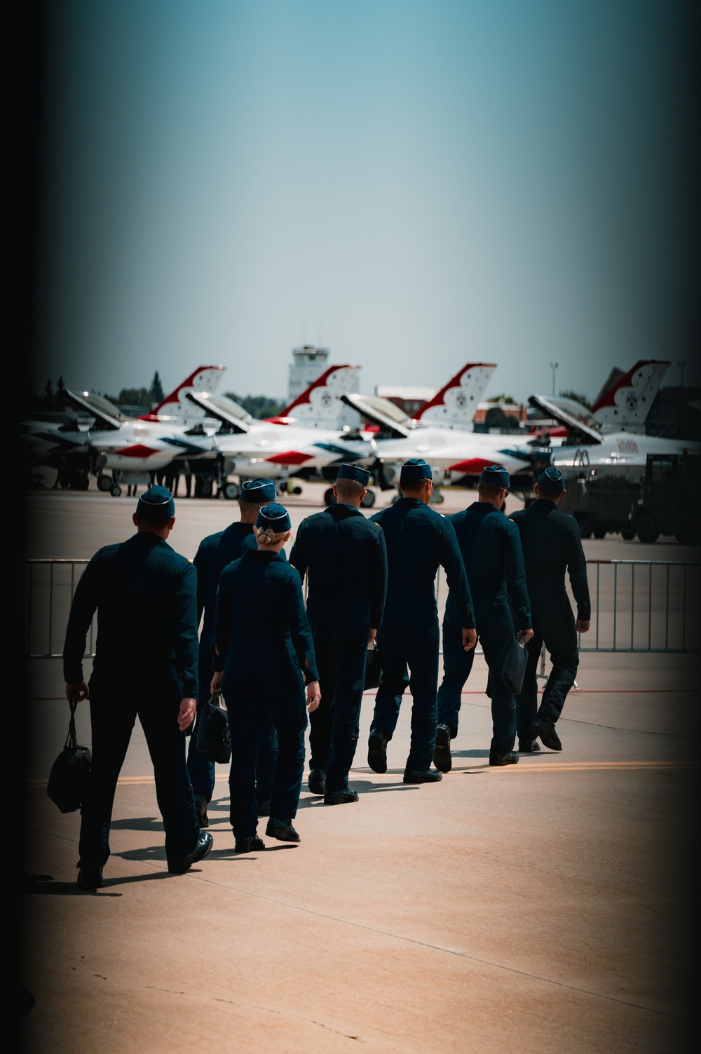 Thunderbirds Air Show Practice