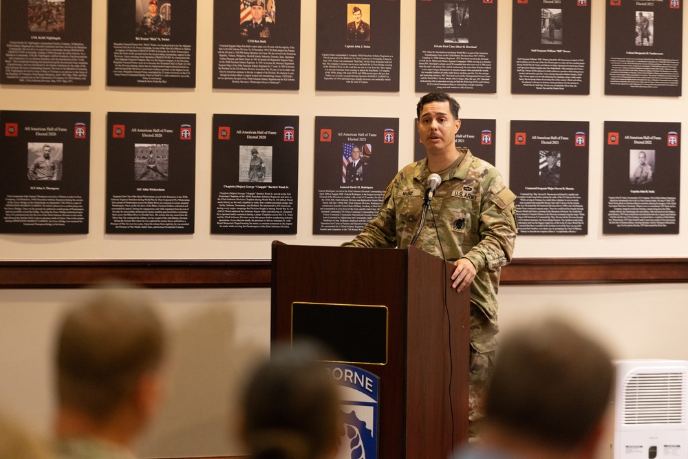 22nd MPAD change of command