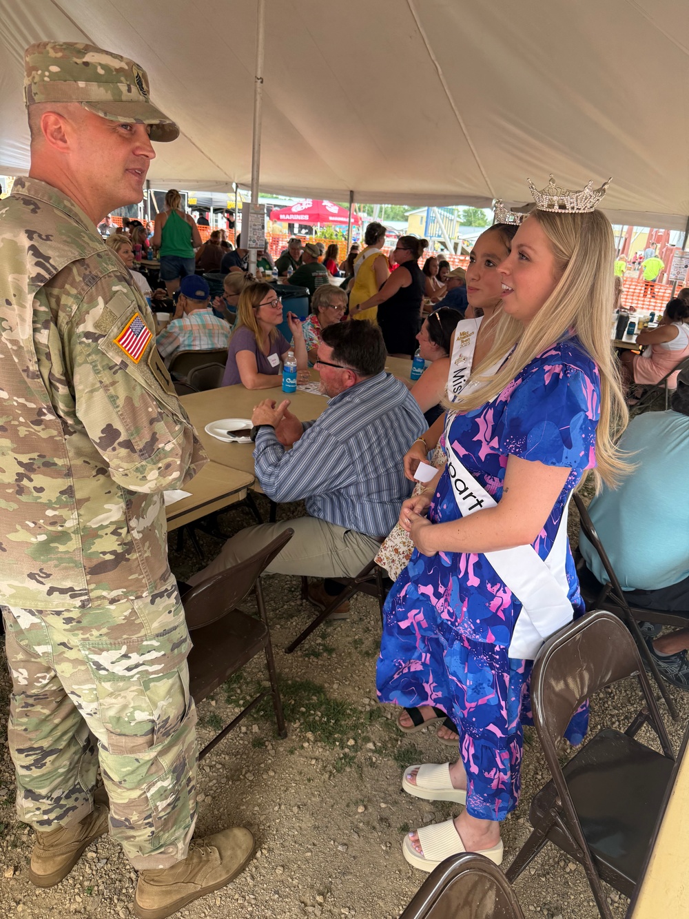 Fort McCoy leaders support ‘Business after 5’ event at local fair