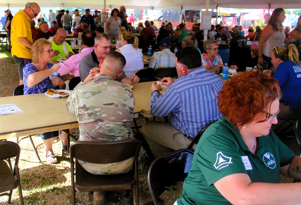 Fort McCoy leaders support ‘Business after 5’ event at local fair